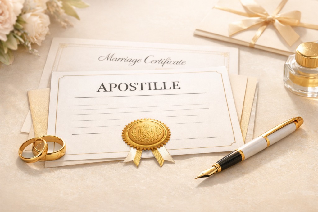 Apostille na akt małżeństwa – kiedy jest potrzebna i jak ją uzyskać?