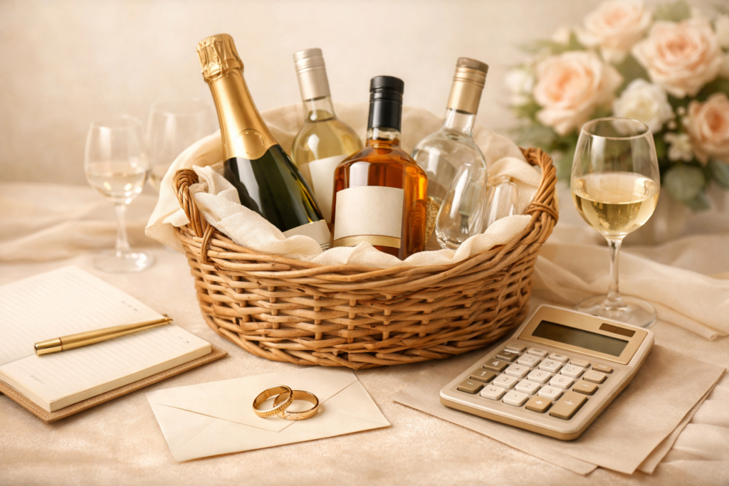 Ile kosztuje alkohol na wesele? Składowe budżetu, warianty i dodatkowe opłaty?